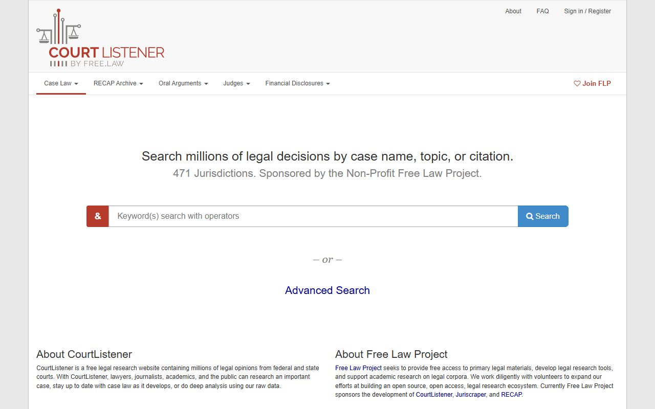 Stanton County warrant records CourtListener legal research portal