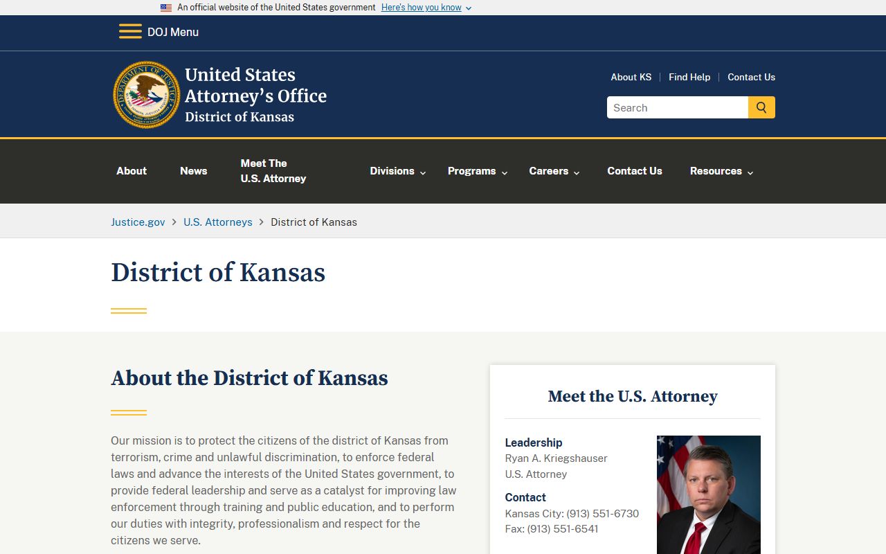 Stanton County warrant records federal prosecution source